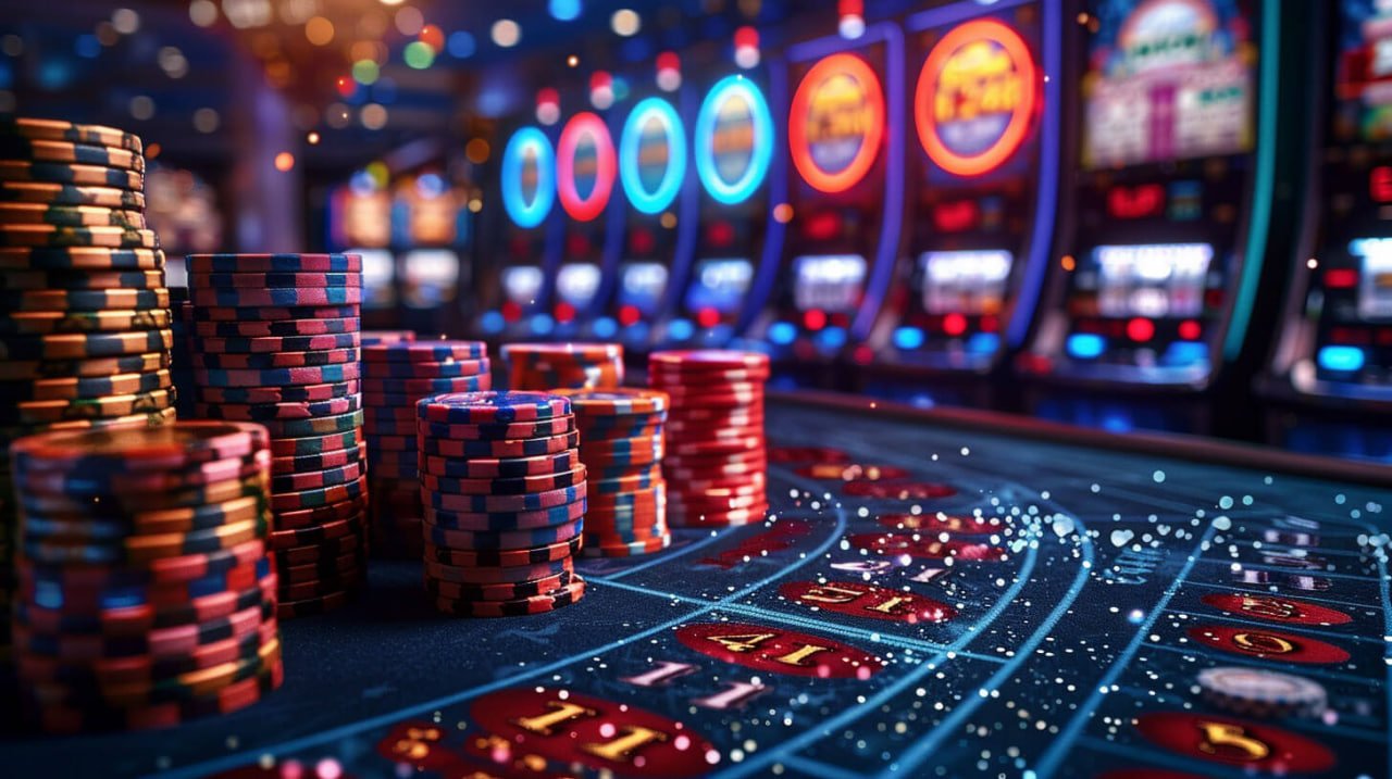 orca128 slot poker table interface showing blinds, community cards, and player positions